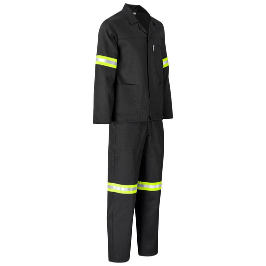 WorkSuit Reflective - 2 Piece Black