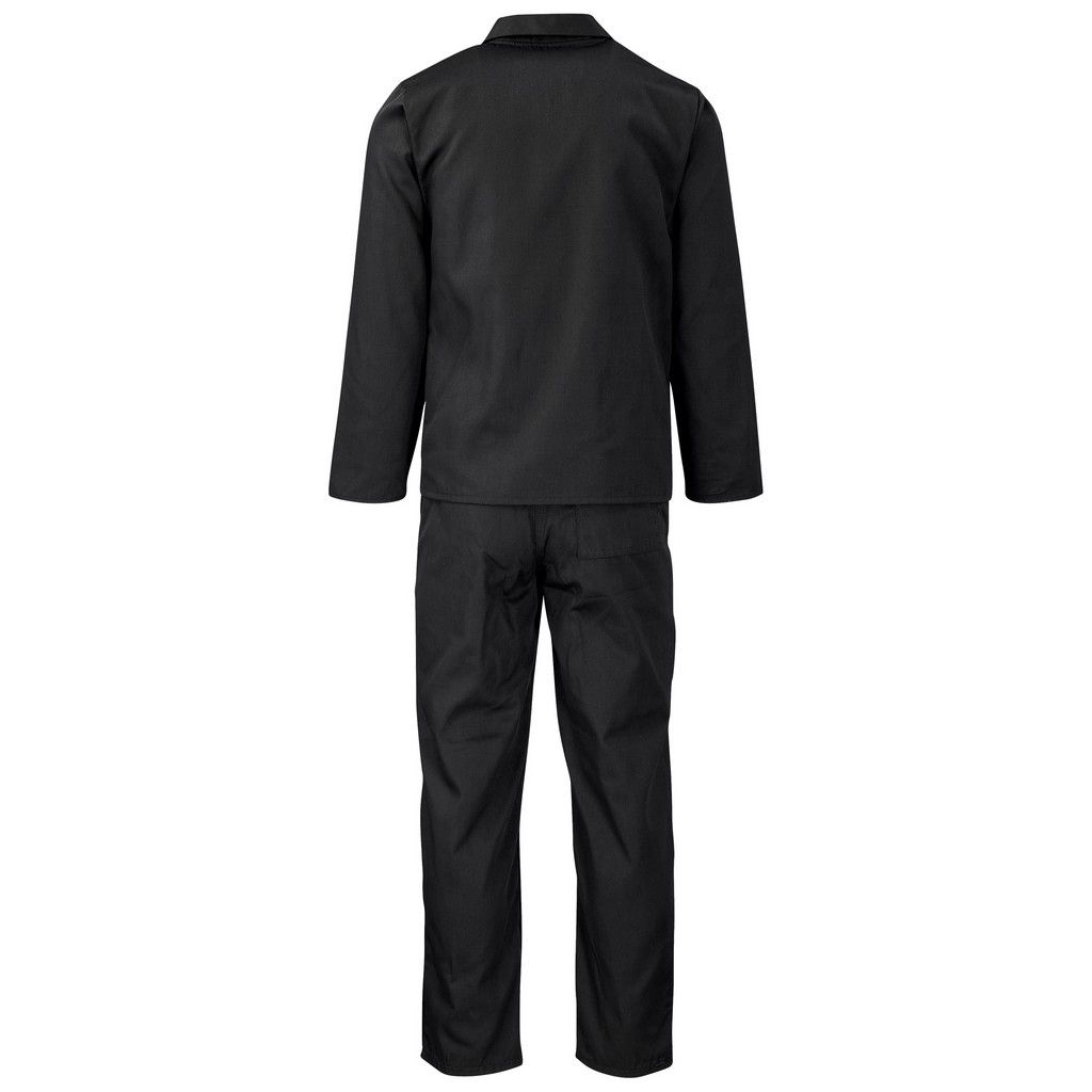 Worksuit Plain - 2 Piece Black