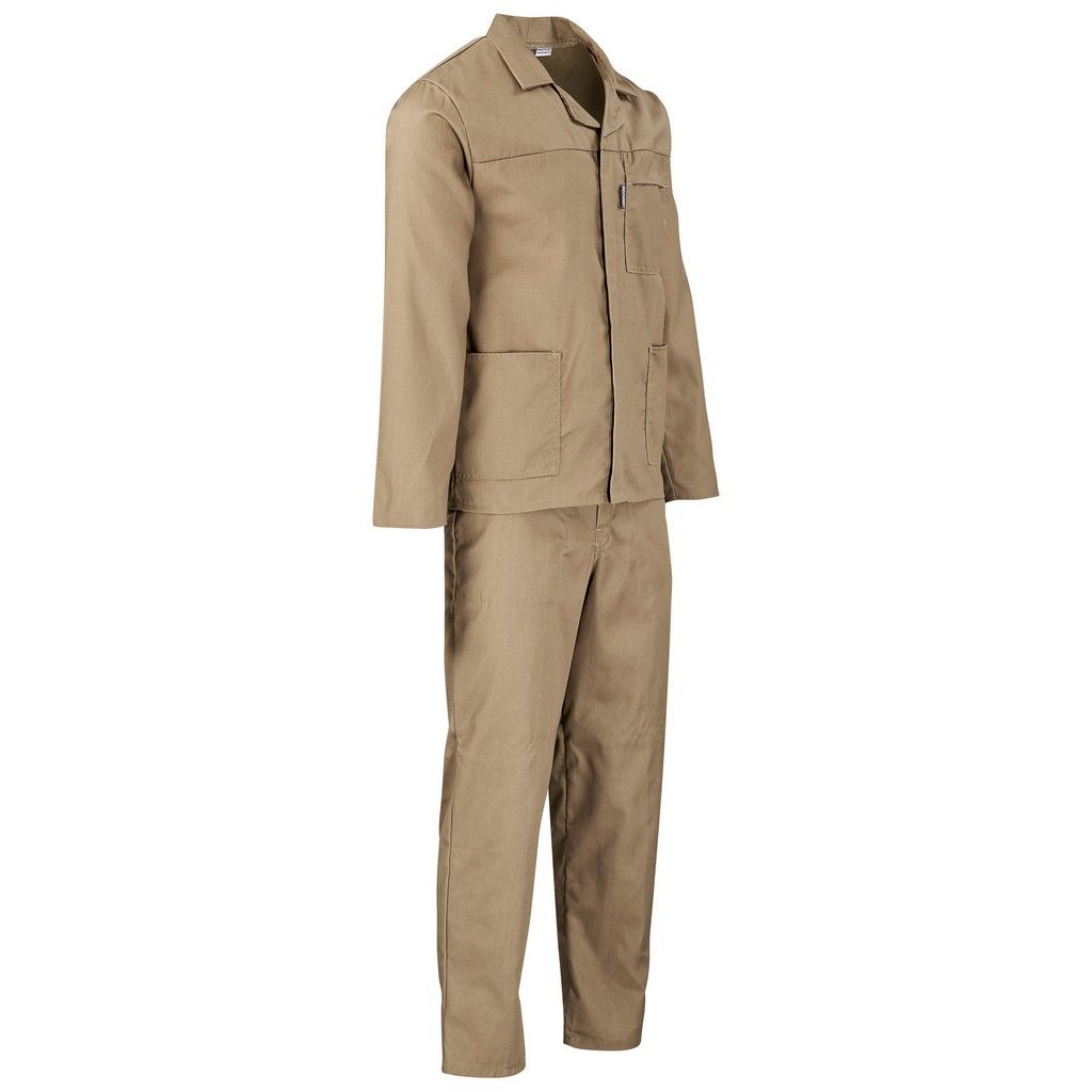 Worksuit Plain - 2 Piece Khaki