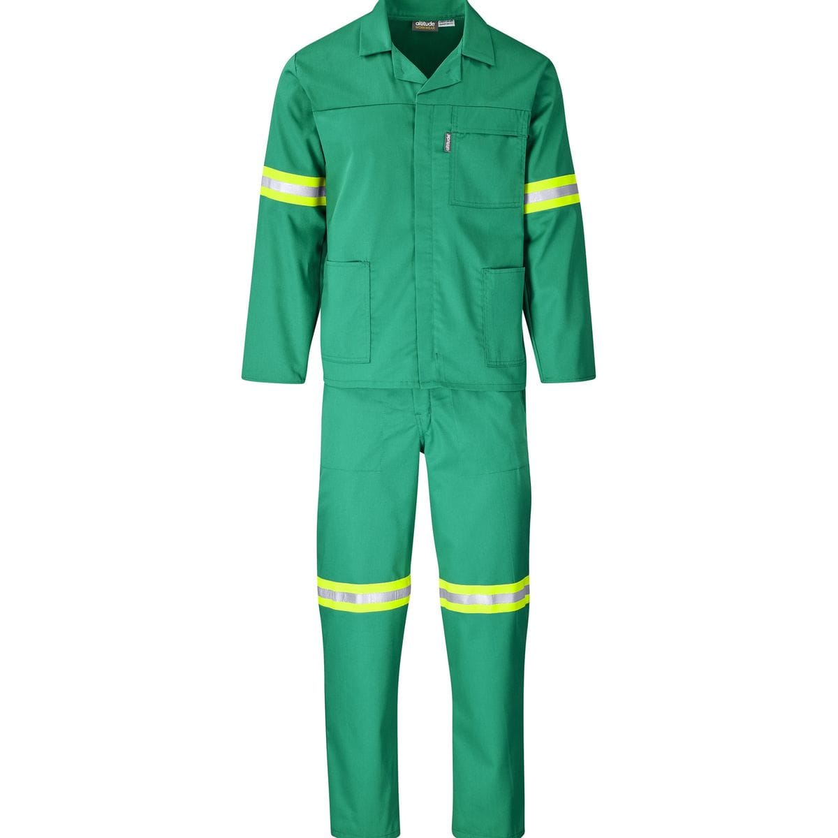 WorkSuit Reflective - 2 Piece Green