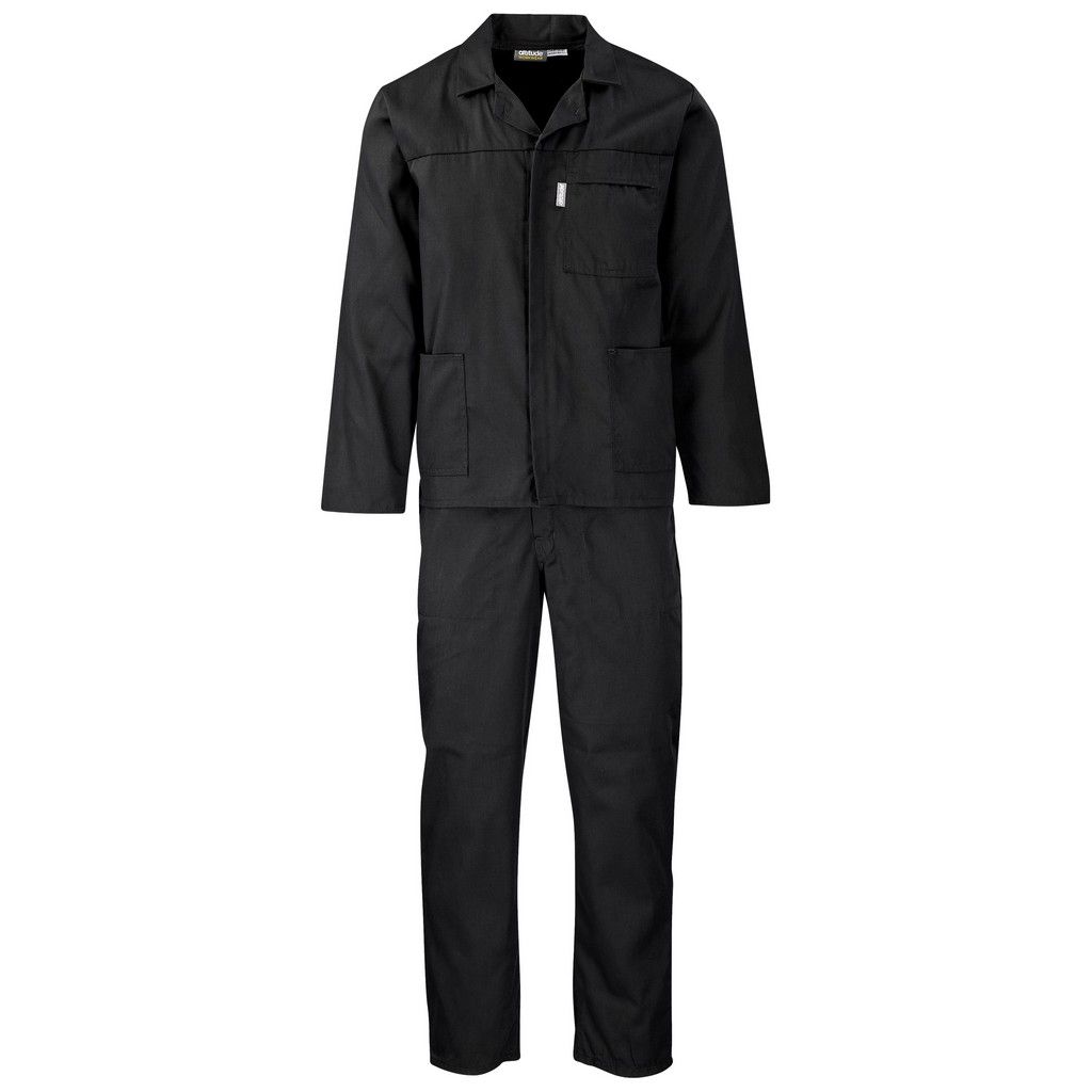 Worksuit Plain - 2 Piece Black