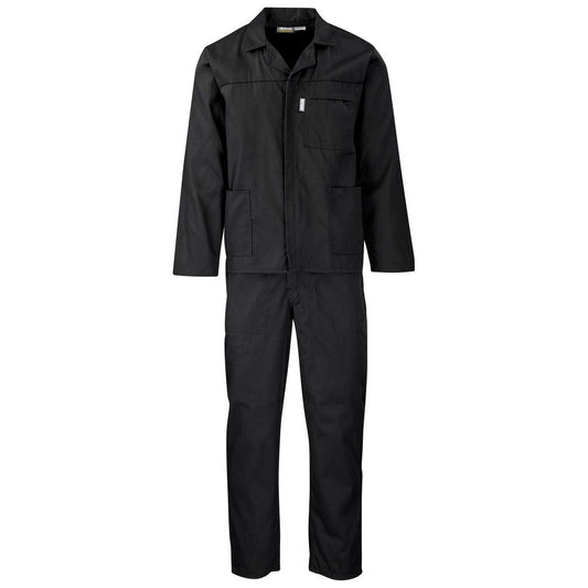 Worksuit Plain - 2 Piece Black