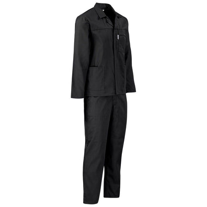 Worksuit Plain - 2 Piece Black
