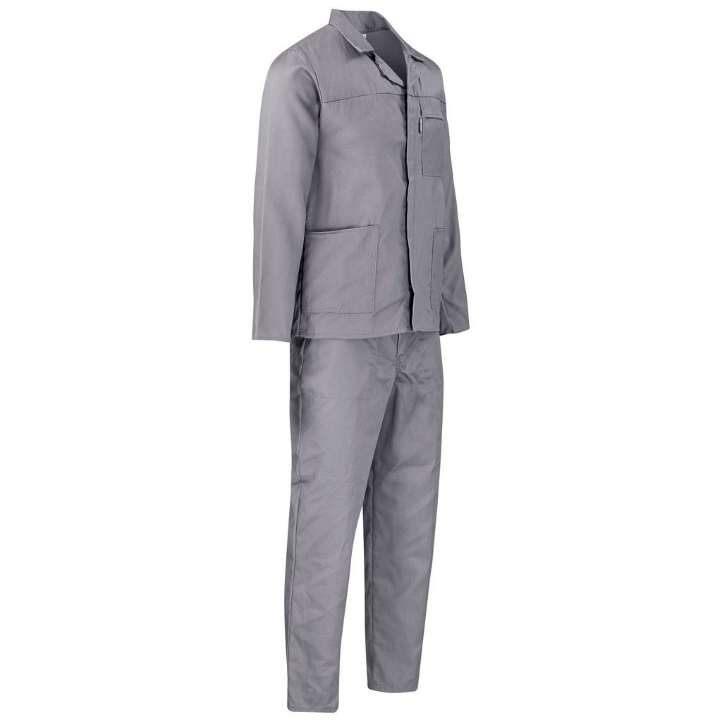 Worksuit Plain - 2 Piece Grey