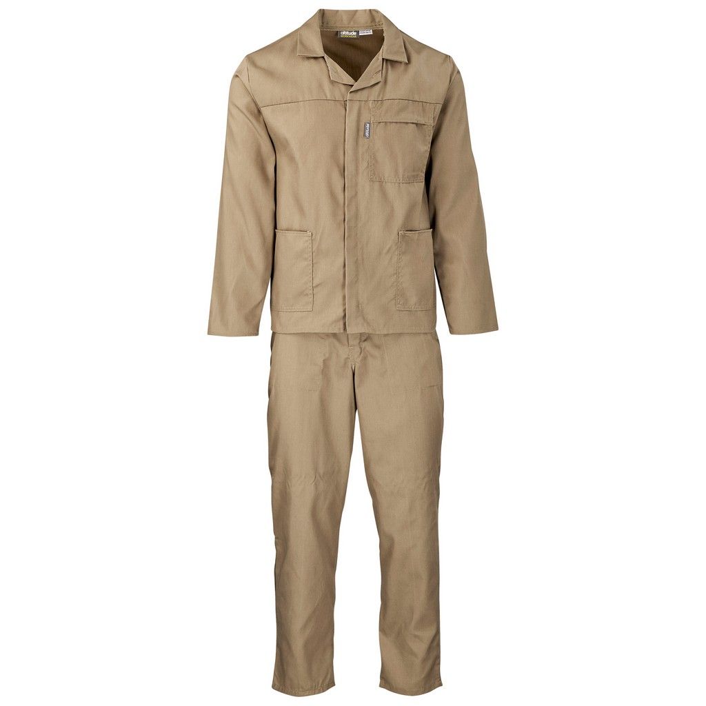 Worksuit Plain - 2 Piece Khaki