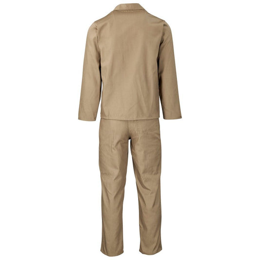 Worksuit Plain - 2 Piece Khaki