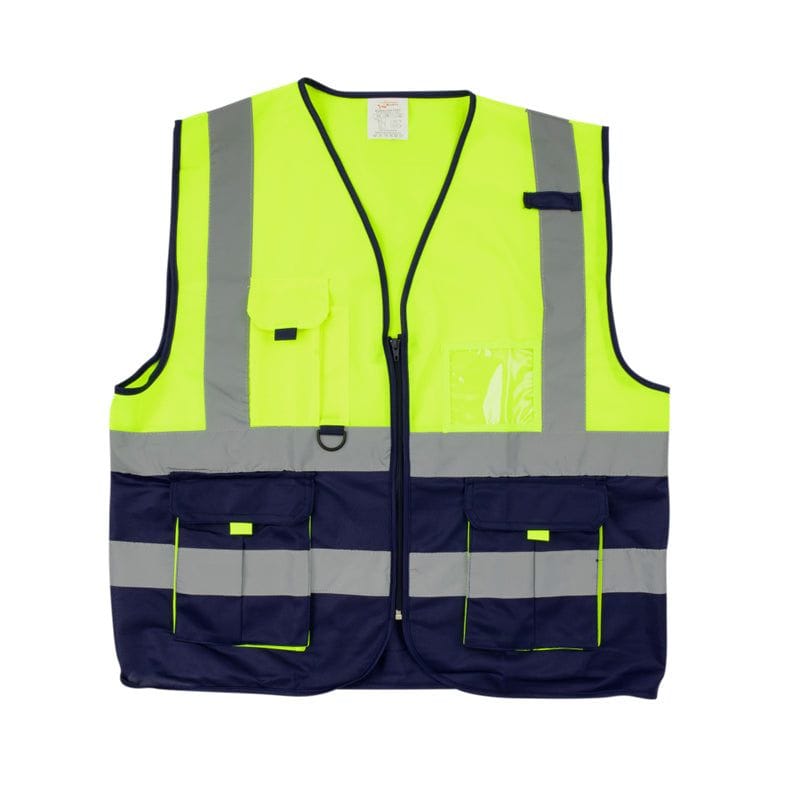 PIONEER SAFETY Vests Signaling With Zip Id Pocket