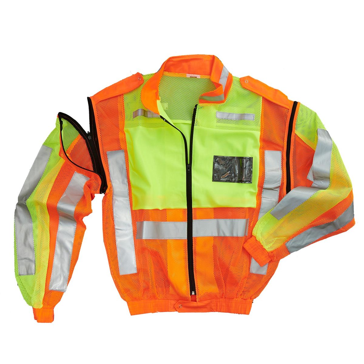 PIONEER SAFETY Jacket Metro Reflective Detachable Sleeve