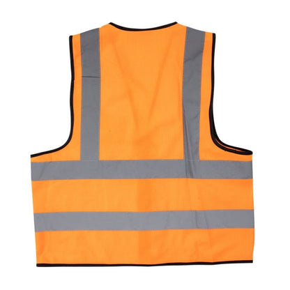 Pioneer Safety Vest Reflective Orange (10 Pack)