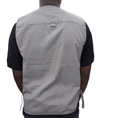 Multi Pocket Breathable Vest Coat