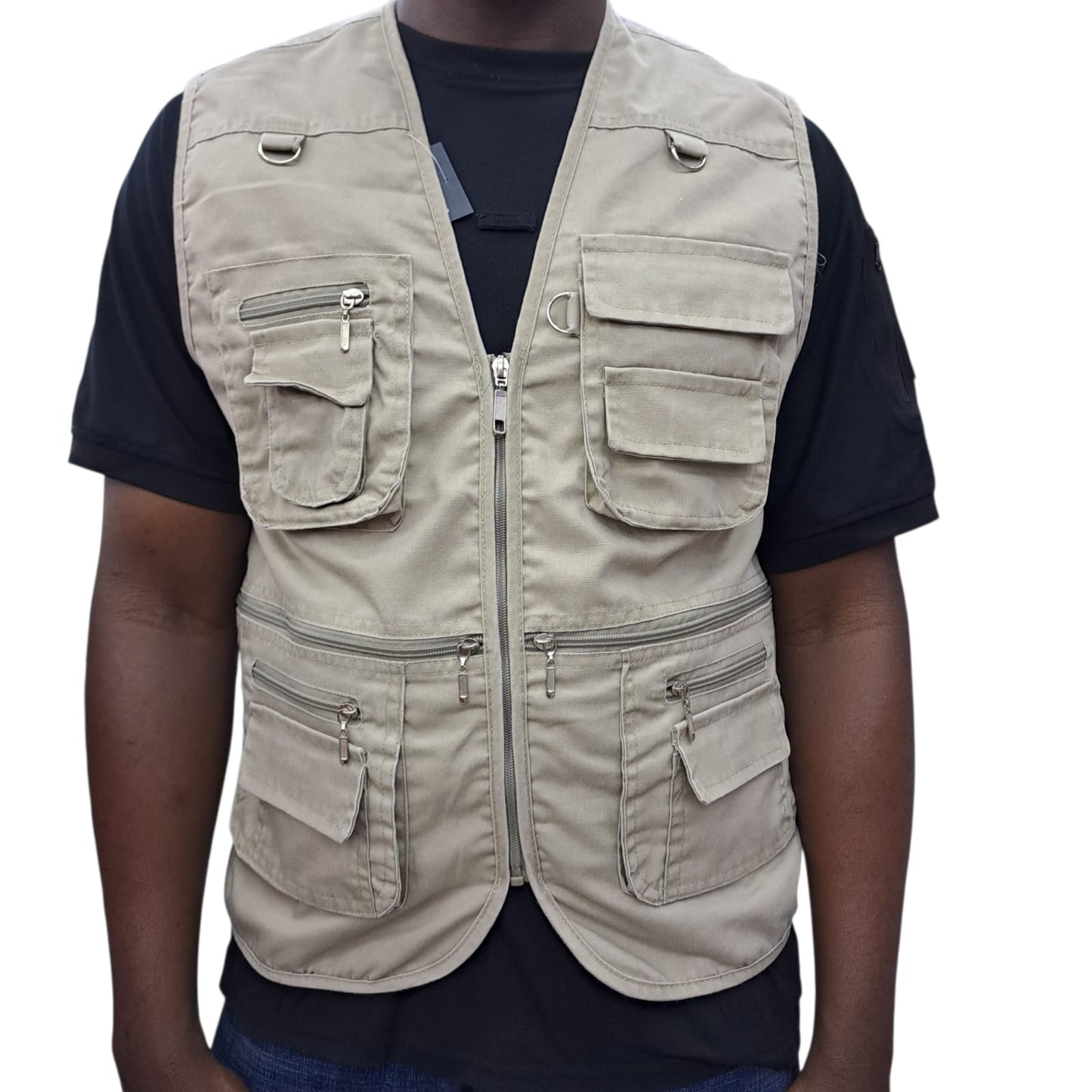 Multi Pocket Breathable Vest Coat