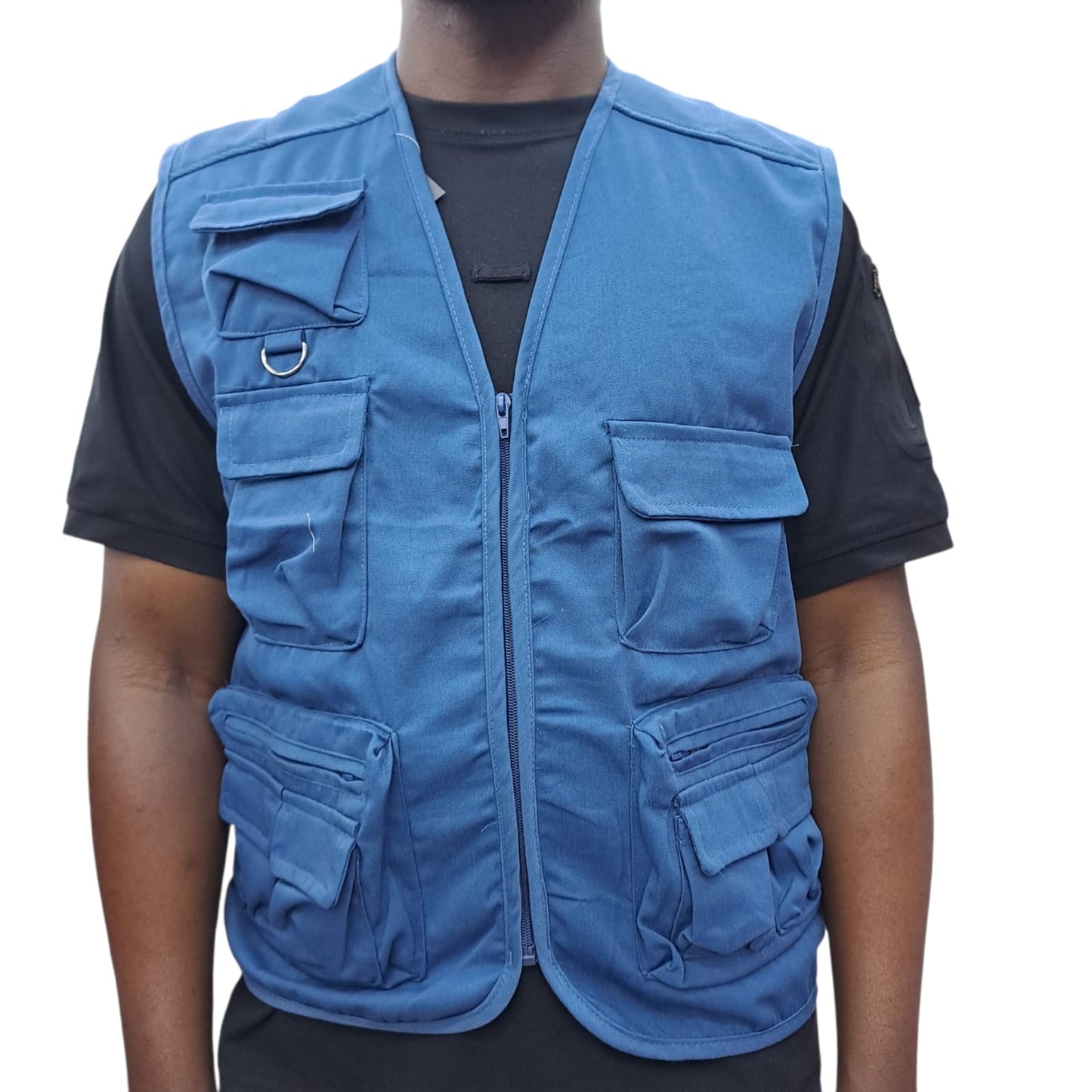 Multi Pocket Breathable Vest Coat