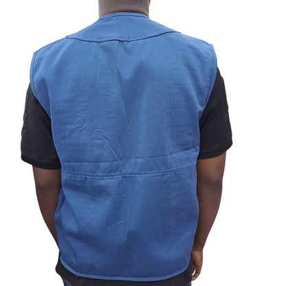 Multi Pocket Breathable Vest Coat