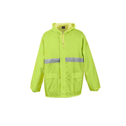 PIONEER SAFETY Rubberized High-Visual Reflective Tape  Rain Suit 2pce