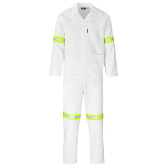 WorkSuit Reflective - 2 Piece White