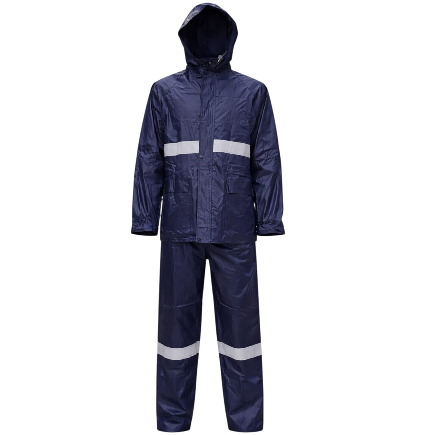 PIONEER SAFETY Rubberized High-Visual Reflective Tape  Rain Suit 2pce